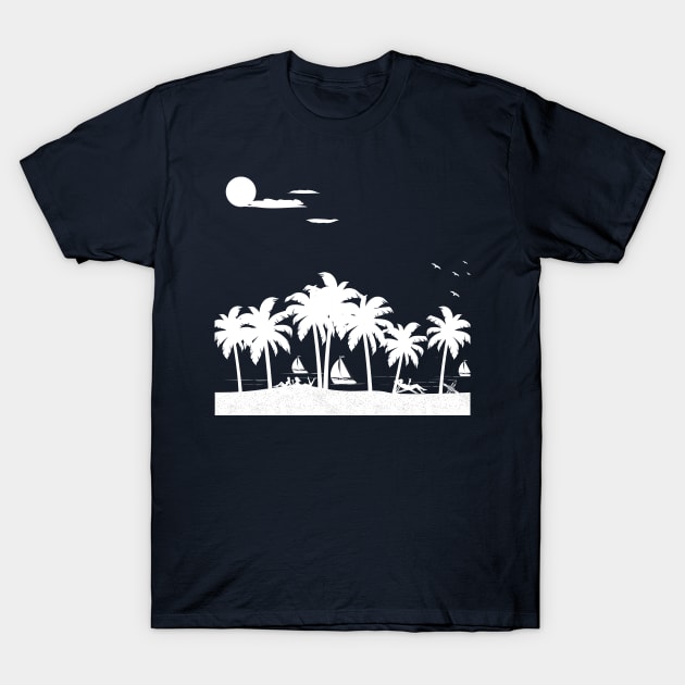 Hello summer holidays T-Shirt by savy